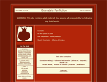 Tablet Screenshot of granate.1x2x1.org
